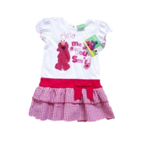 Poletna oblekica za punčke Elmo