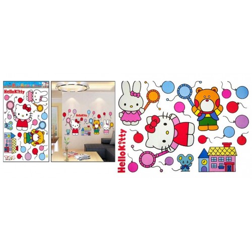 Nalepka za steno Hello Kitty 50 x 70 cm